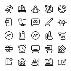 education line style, perfect for user interface projects