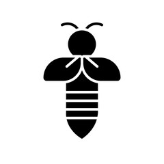 bee glyph icon