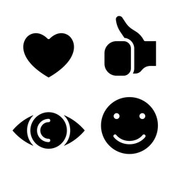 Feedback icon in glyph style