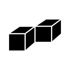 Box icon in glyph style