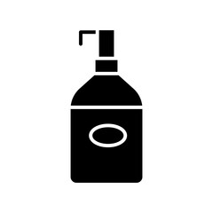 Lotion icon in glyph style