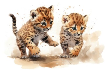 Obraz premium Leopard wildlife cheetah animal.