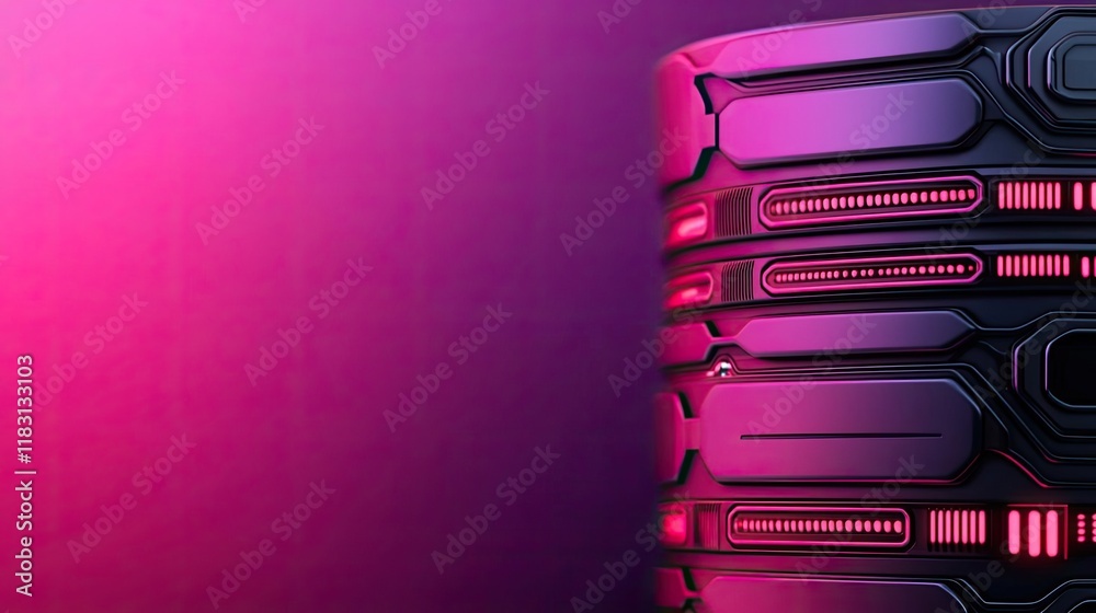 Poster Layer abstract background concept. Futuristic abstract design with vibrant colors and sleek technology elements.