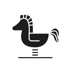 Playground icon in glyph style