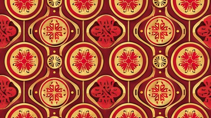 empire seamless pattern wallpaper