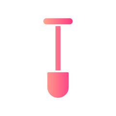 shovel gradient icon