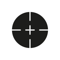 Target icon in glyph style