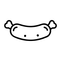 sausage icon design