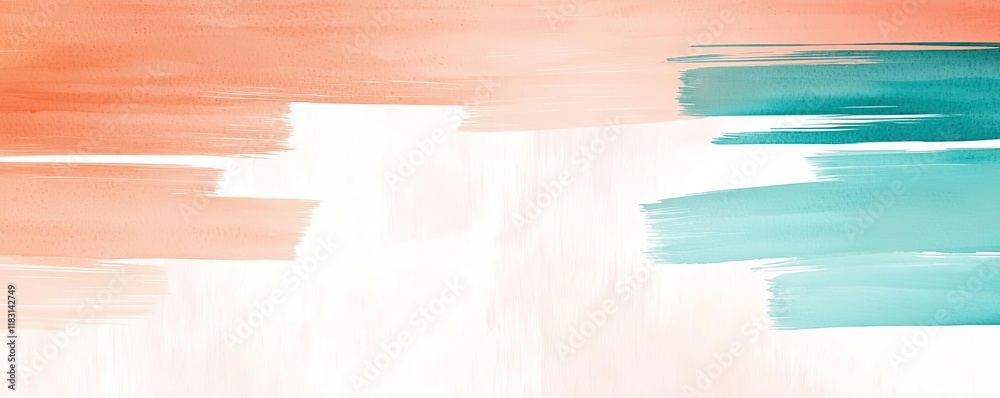 Poster watercolor abstract background concept. abstract colorful paint strokes create a vibrant and artisti
