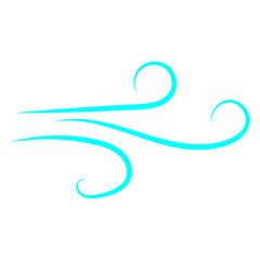 Doodle wind line sketch. Hand drawn doodle wind motion, air blow, swirl elements. Sketch drawn air blow motion, freshness, smoke flow art. Wind and air flow icons gusts. vector illustration