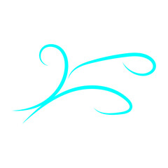 Doodle wind line sketch. Hand drawn doodle wind motion, air blow, swirl elements. Sketch drawn air blow motion, freshness, smoke flow art. Wind and air flow icons gusts. vector illustration