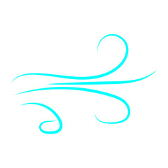 Doodle wind line sketch. Hand drawn doodle wind motion, air blow, swirl elements. Sketch drawn air blow motion, freshness, smoke flow art. Wind and air flow icons gusts. vector illustration