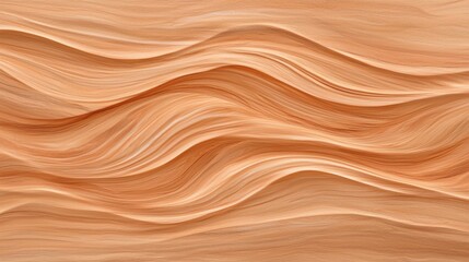 Fototapeta premium Flowing wood grain texture abstract design digital art warm tones close-up natural aesthetic