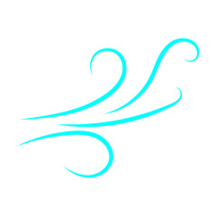 Obraz premium Doodle wind line sketch. Hand drawn doodle wind motion, air blow, swirl elements. Sketch drawn air blow motion, freshness, smoke flow art. Wind and air flow icons gusts. vector illustration