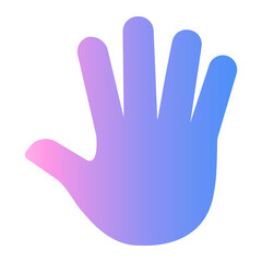 hand Gradient icon