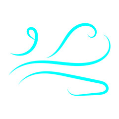 Obraz premium Doodle wind line sketch. Hand drawn doodle wind motion, air blow, swirl elements. Sketch drawn air blow motion, freshness, smoke flow art. Wind and air flow icons gusts. vector illustration