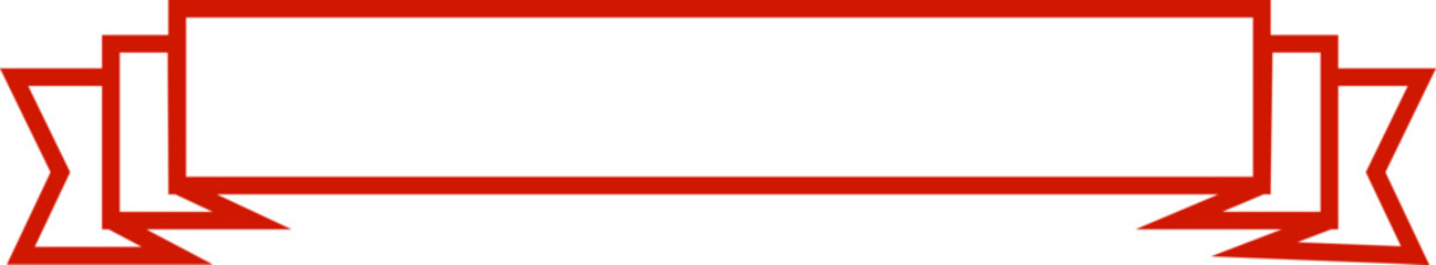 Obraz premium Ribbon banner bow colorful icon. Decoration line vector isolated on transparent background. Element symbol for award, gift, flag, frame, poster, promotion, art, modern and more