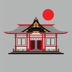 japanese temple roof