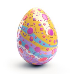 Easter egg white background celebration electronics.