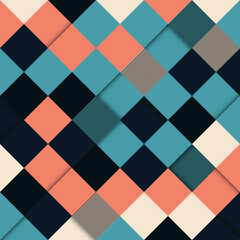 Rectangle pattern background. Vector illustration. Abstract background.