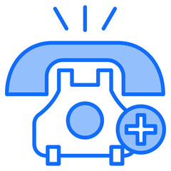 Obraz premium Emergency Call Icon