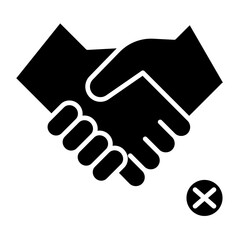 Avoid touching icon in glyph style