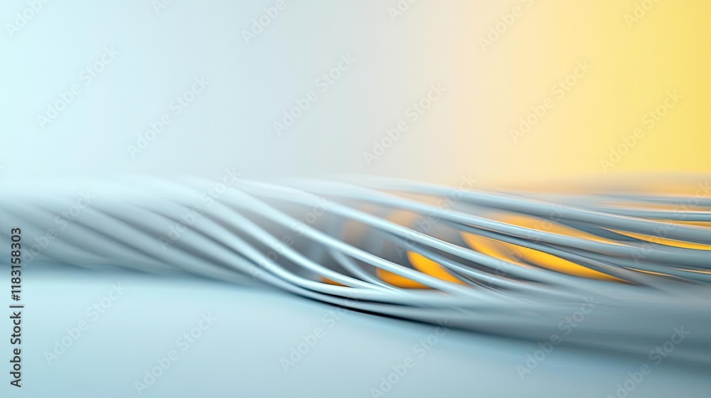 Poster Matrix abstract background idea. Abstract wave with gradients and soft colors representing modern technology and innovation.