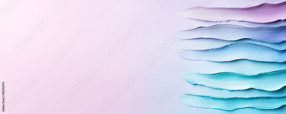 Poster Watercolor abstract background concept. Abstract pastel colors with layered texture, creating a soothing visual effect.