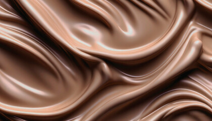 Textured ripples of paint or melted chocolate. Mocha Mouse 2025 color