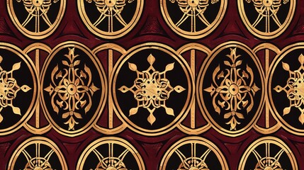 empire seamless pattern wallpaper