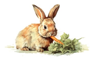 Fototapeta premium Carrot rodent animal mammal.
