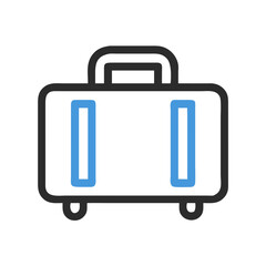 suitcase luggage icon design