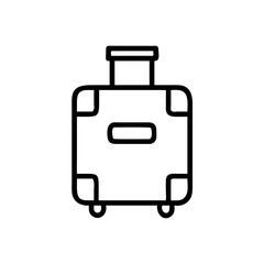 suitcase luggage icon design