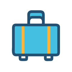 suitcase luggage icon design