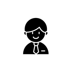 concierge icon in glyph style