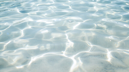 Fototapeta premium Sunlit Shallow Water Texture 