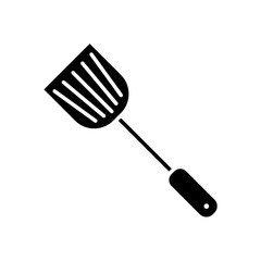 Spatula icon in glyph style