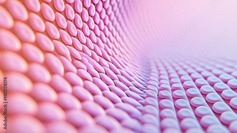 Aufkleber Dots abstract background idea. Abstract colorful pattern showcasing mesmerizing textures and smooth gradients.