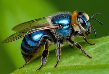 Stunningly detailed close-up macro photograph, emphasizing the intricate textures and vibrant colors of natural objects
