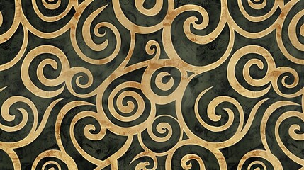 spiral seamless pattern wallpaper