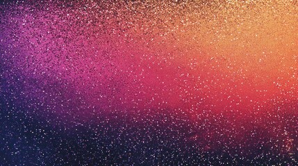 Gradient rainbow glitter texture with radiant sparkles, creating a luxurious and dynamic stock photo background