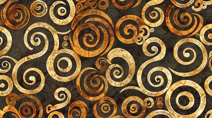 spiral pattern wallpaper