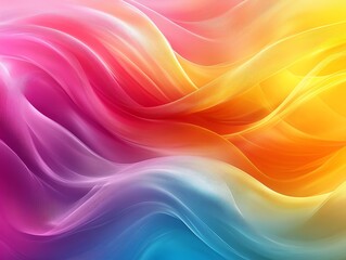 Obraz premium Abstract colorful wave background.