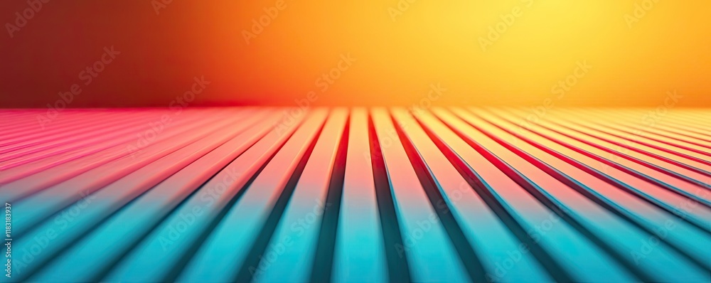 Aufkleber Floor abstract background concept. Vibrant gradients of color create a stunning visual background effect.