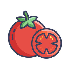 tomato icon design