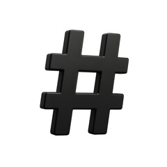 Obraz premium Hashtag icon
