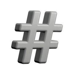 Obraz premium Hashtag icon