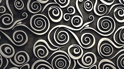 spiral pattern seamless wallpaper