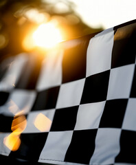 black racing flag white picture race motorsport goal sport road fabric real clothes waving arrival motorcycle gasoline engine competition