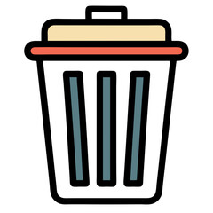 trash can icon design